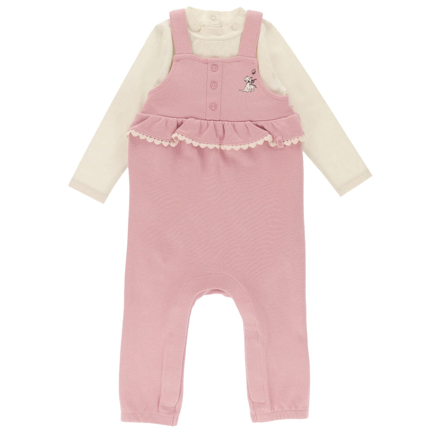 Combinaison Fois 6-24mois-Nano-Rose-6 m-BOS-F2660-04-CLÉMENT