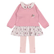 Ensemble Tunique Poches Fois 6-24mois-Nano-Rose-6 m-BOS-F2660-08-CLÉMENT