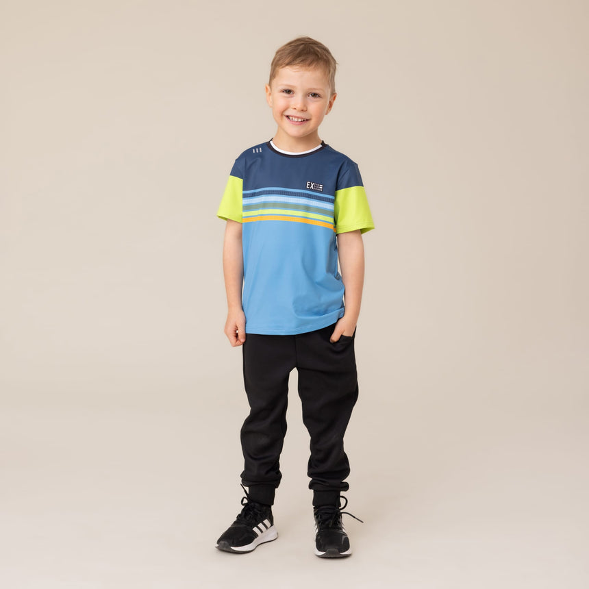 T-shirt Rayé Sommet 4-12ans-Nano-BOS-F26A81-05-CLÉMENT