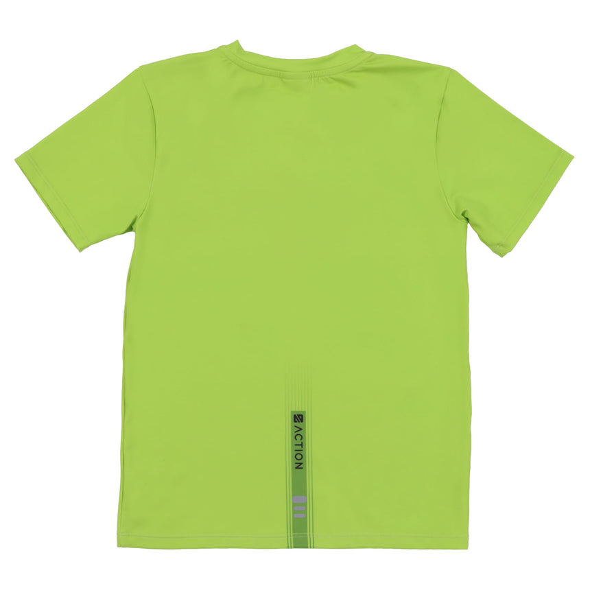 T-shirt Lime Sommet 4-12ans-Nano-BOS-F26A81-06-CLÉMENT