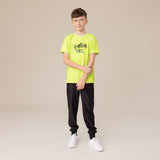 T-shirt Lime Sommet 4-12ans-Nano-BOS-F26A81-06-CLÉMENT