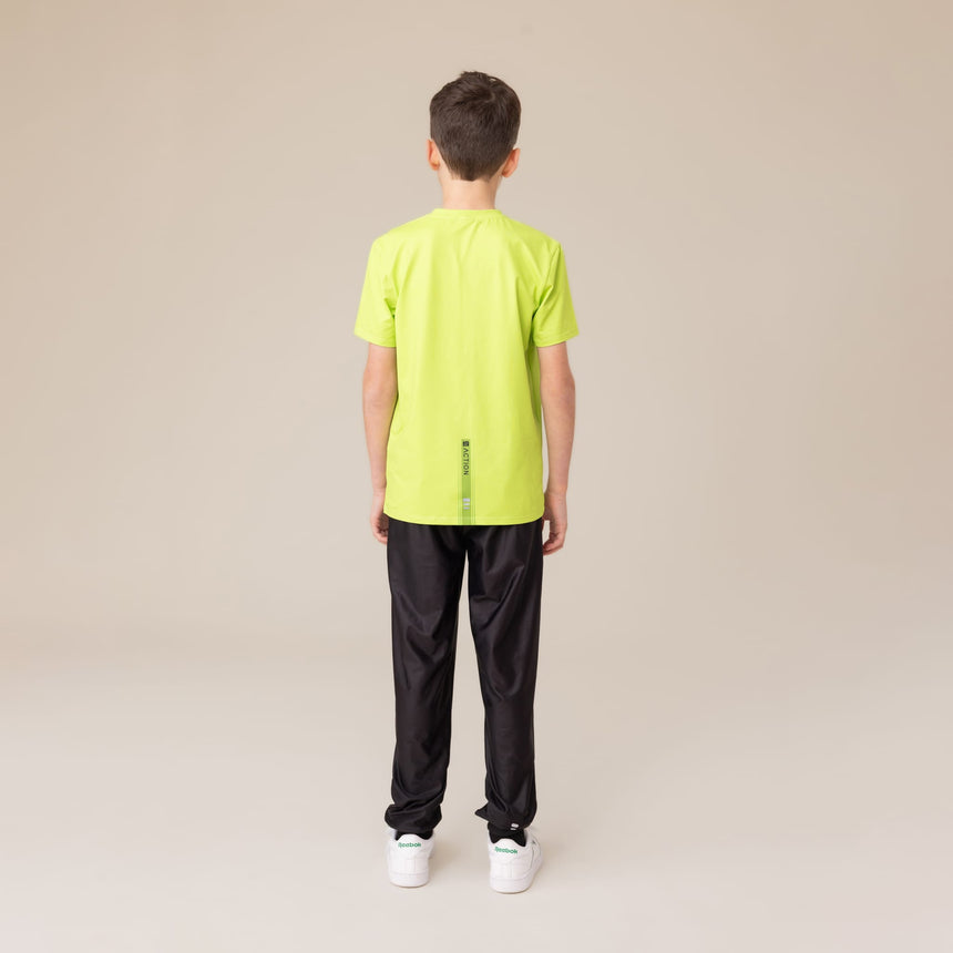 T-shirt Lime Sommet 4-12ans-Nano-BOS-F26A81-06-CLÉMENT