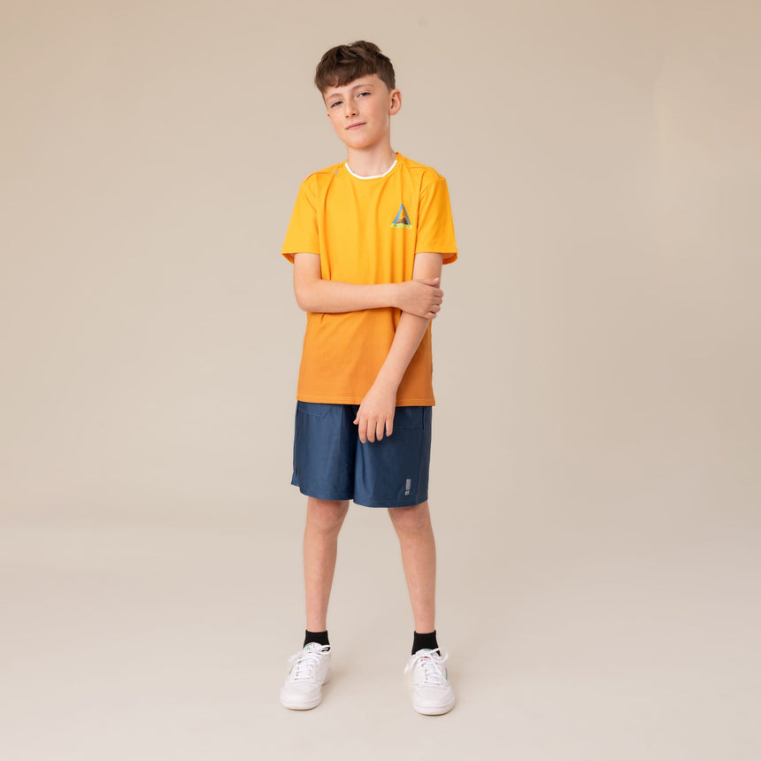 T-shirt Jaune Sommet 4-12ans-Nano-BOS-F26A81-10-CLÉMENT