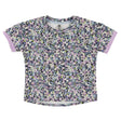 T-shirt Fleurs Active 4-12ans-Nano-Marine-4-BOS-F26A82-08-CLÉMENT