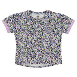 T-shirt Fleurs Active 4-12ans-Nano-Marine-4-BOS-F26A82-08-CLÉMENT