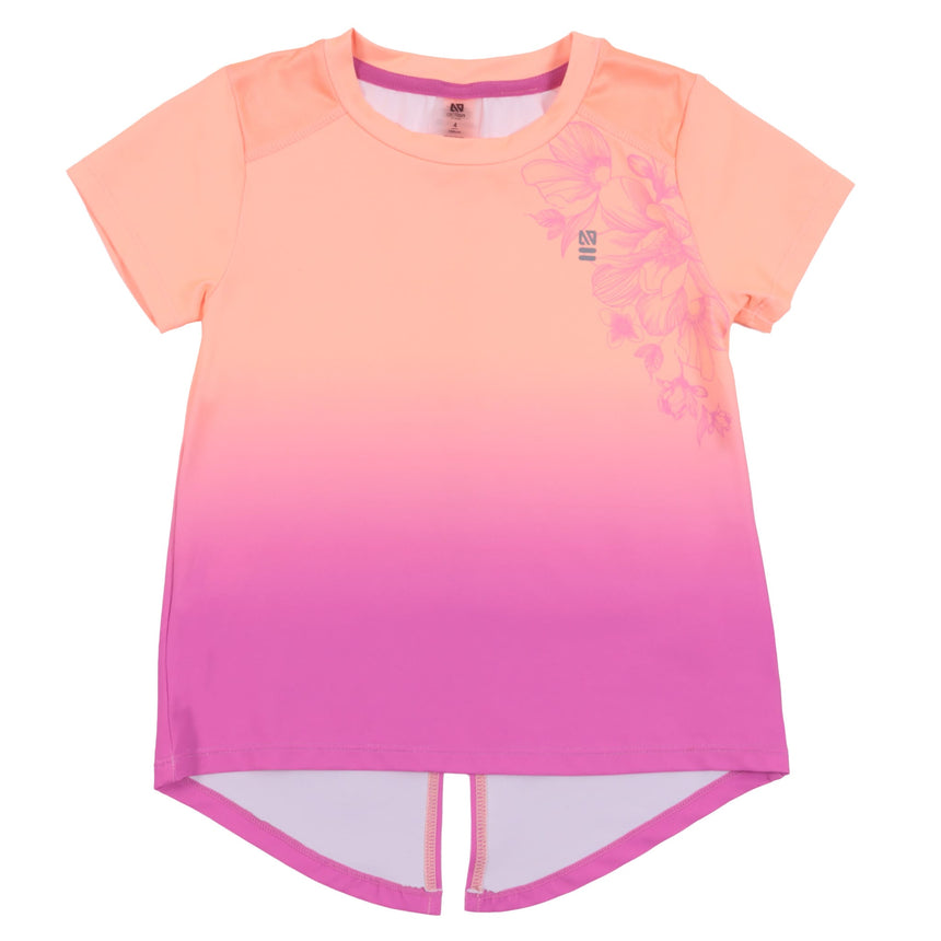 T-shirt Ombré Journée 4-12ans-Nano-Corail-4-BOS-F26A84-01-CLÉMENT