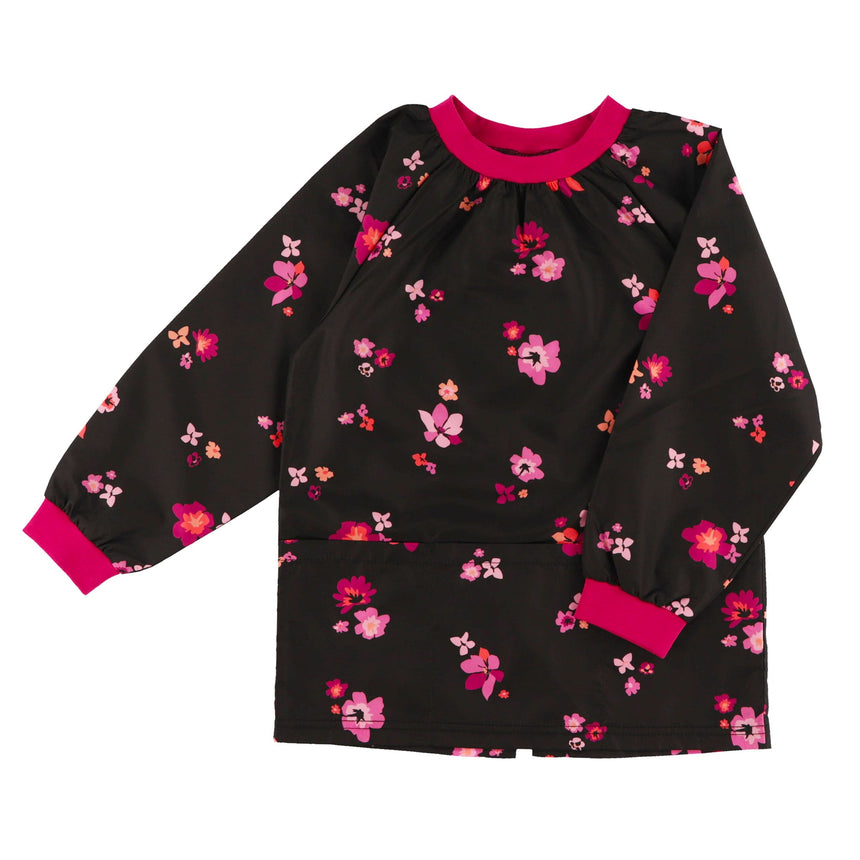 Couvre-tout Fleurs Bloc 3-12ans-Nano-Noir-3-5-BOS-F26CT104-CLÉMENT