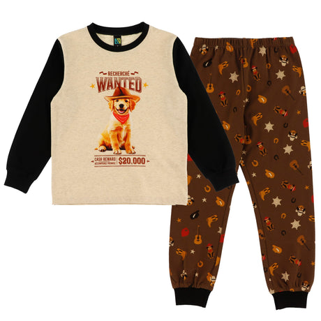 Pyjama Chiens 2-12ans-Nano-Beige-2-BOS-F26P05-CLÉMENT