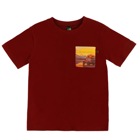 T-shirt Poche Aventure 2-12ans-Nano-Bordeaux-2-BOS-F26PR01-07-CLÉMENT