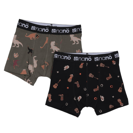 Boxers Dinos 2-12ans-Nano-Noir-2-3-BOS-F26SV03-CLÉMENT