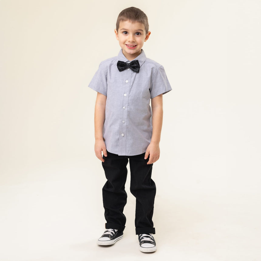 Chemise Noeud Papillon 2-12ans-Nano-BOS-BCH01-02-CLÉMENT