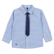 Chemise Manches Longues Cravate Bleue 2-12ans-Nano-Bleu-2-BOS-BCH03-01-CLÉMENT