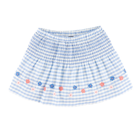 Jupe-culotte Vichy Mer 2-12ans-Nano-Bleu-2-BOS-S2602-02-CLÉMENT