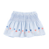 Jupe-culotte Vichy Mer 2-12ans-Nano-BOS-S2602-02-CLÉMENT
