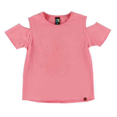 T-shirt Ananas Aloha 2-12ans-Nano-Rose-2-BOS-S2604-01-CLÉMENT