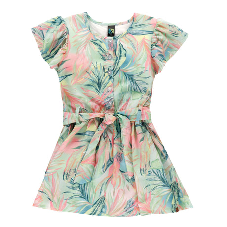 Robe Ceinture Aloha 2-12ans-Nano-Menthe-2-BOS-S2604-12-CLÉMENT