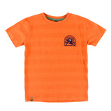 T-shirt Rayé Tout Terrain 2-12ans-Nano-Orange-2-BOS-S2605-05-CLÉMENT