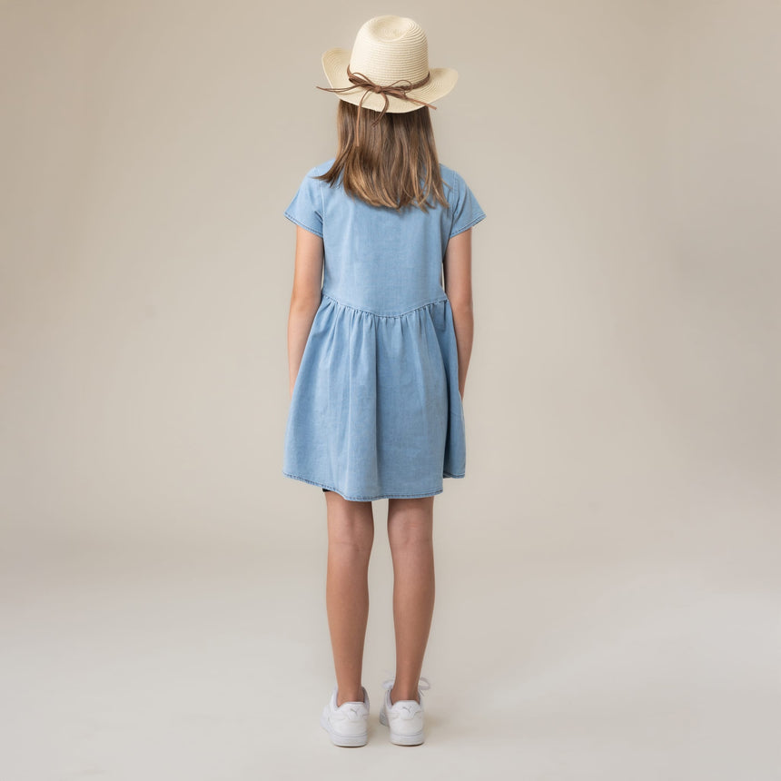 Robe Denim Cowgirl 2-12ans-Nano-BOS-S2606-05-CLÉMENT