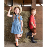Robe Denim Cowgirl 2-12ans-Nano-BOS-S2606-05-CLÉMENT