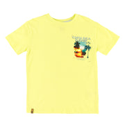 T-shirt Lime Vacances 2-12ans-Nano-Lime-2-BOS-S2607-07-CLÉMENT