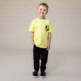 T-shirt Lime Vacances 2-12ans-Nano-BOS-S2607-07-CLÉMENT