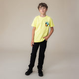T-shirt Lime Vacances 2-12ans-Nano-BOS-S2607-07-CLÉMENT