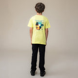 T-shirt Lime Vacances 2-12ans-Nano-BOS-S2607-07-CLÉMENT