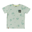 T-shirt Imprimée Vacances 2-12ans-Nano-Vert-2-BOS-S2607-08-CLÉMENT