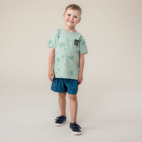 T-shirt Imprimée Vacances 2-12ans-Nano-BOS-S2607-08-CLÉMENT