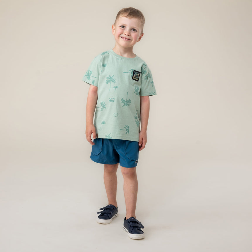 T-shirt Imprimée Vacances 2-12ans-Nano-BOS-S2607-08-CLÉMENT