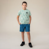 T-shirt Imprimée Vacances 2-12ans-Nano-BOS-S2607-08-CLÉMENT