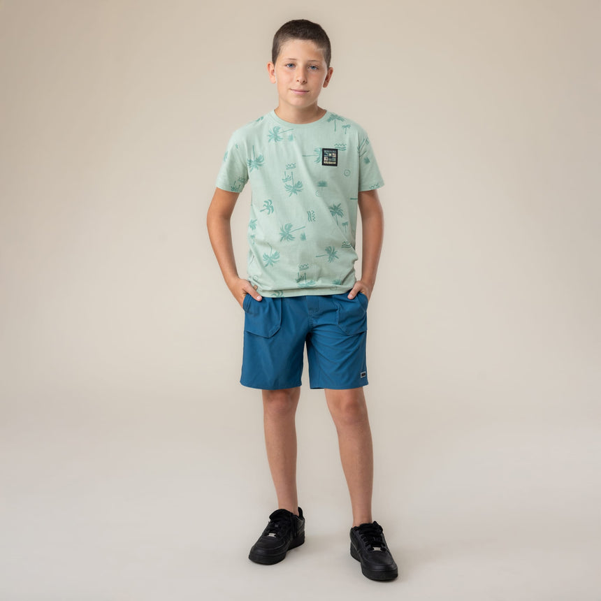 T-shirt Imprimée Vacances 2-12ans-Nano-BOS-S2607-08-CLÉMENT