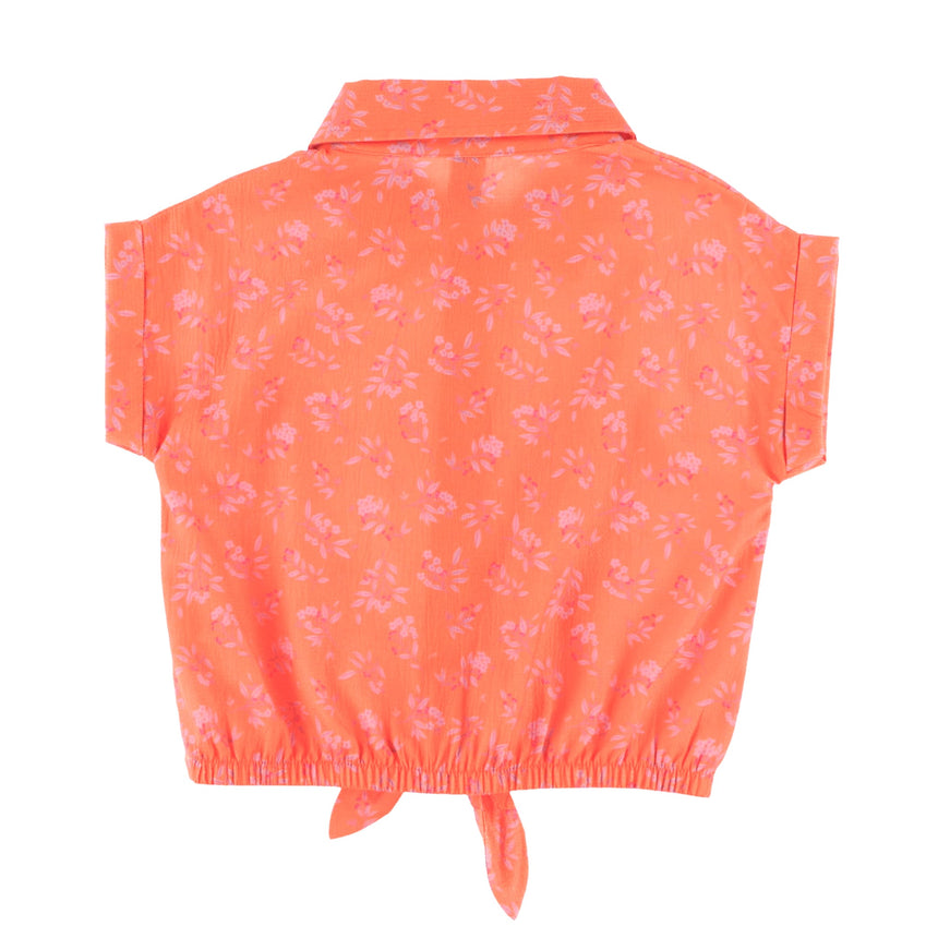 Chemise Fleurs 2-12ans-Nano-BOS-S2608-01-CLÉMENT