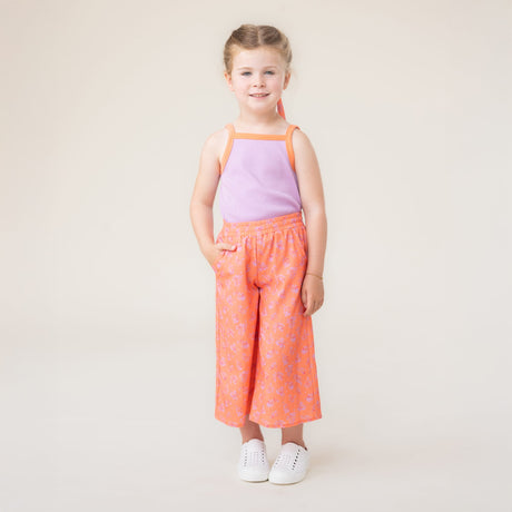Camisole Côtelée Fleurs 2-12ans-Nano-BOS-S2608-03-CLÉMENT