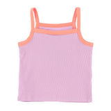 Camisole Côtelée Fleurs 2-12ans-Nano-BOS-S2608-03-CLÉMENT