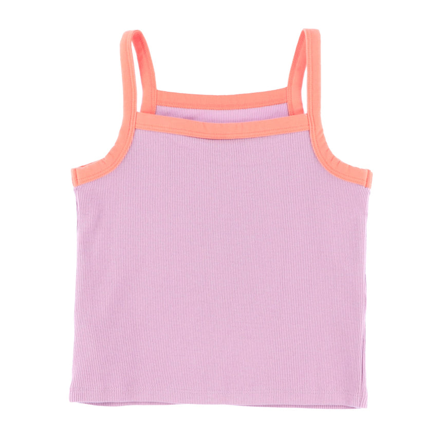 Camisole Côtelée Fleurs 2-12ans-Nano-BOS-S2608-03-CLÉMENT