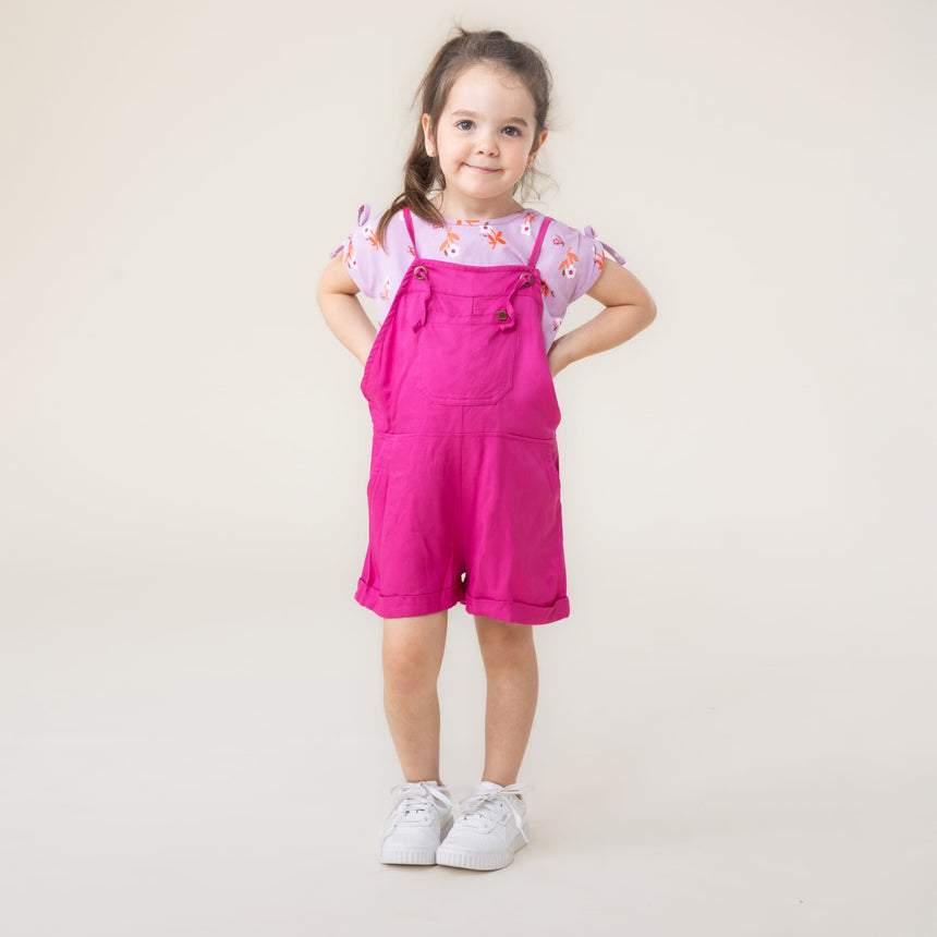 Salopette Fleurs 2-12ans-Nano-BOS-S2608-04-CLÉMENT