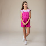 Salopette Fleurs 2-12ans-Nano-BOS-S2608-04-CLÉMENT