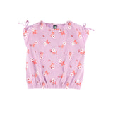 T-shirt Imprimée Fleurs 2-12ans-Nano-Lilas-2-BOS-S2608-09-CLÉMENT