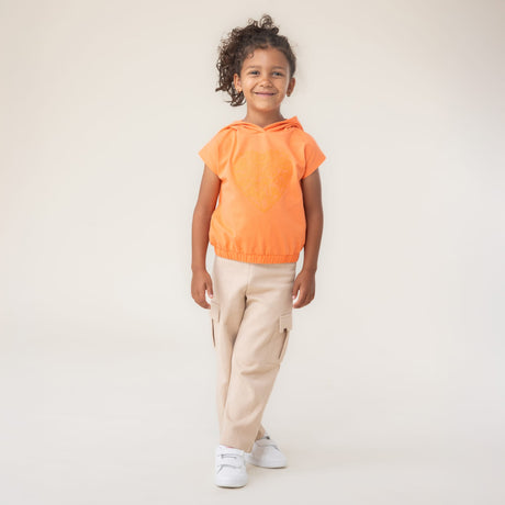 T-shirt Capuchon Fleurs 2-12ans-Nano-BOS-S2608-13-CLÉMENT
