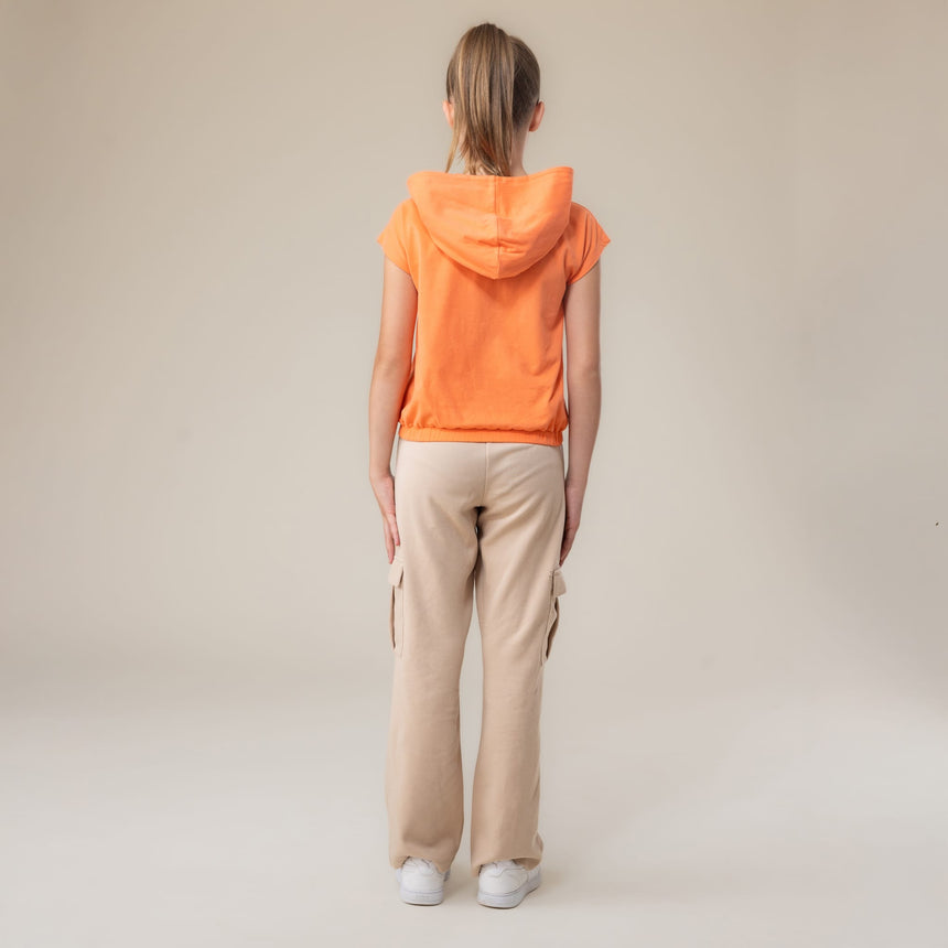T-shirt Capuchon Fleurs 2-12ans-Nano-BOS-S2608-13-CLÉMENT