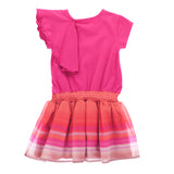 Robe Volants Fleurs 2-12ans-Nano-BOS-S2608-17-CLÉMENT