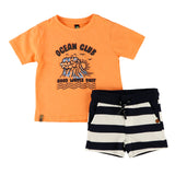 Ensemble Short Océan 6-24mois-Nano-Orange-3 m-BOS-S2651-04-CLÉMENT