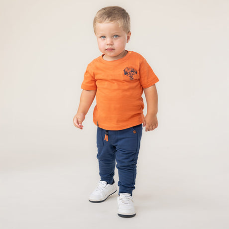 T-shirt Rayé Pêche 6-24mois-Nano-BOS-S2655-05-CLÉMENT