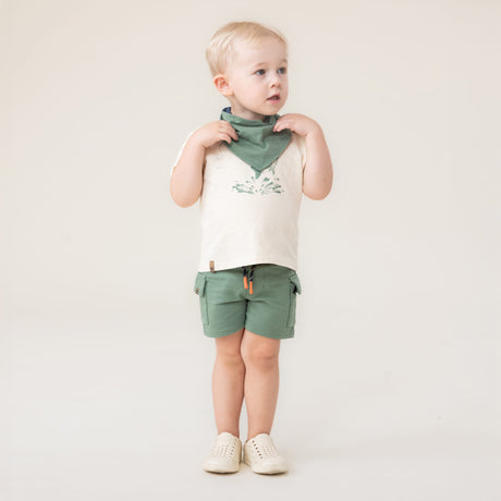Ensemble Short Cargo Pêche 6-24mois-Nano-BOS-S2655-07-CLÉMENT
