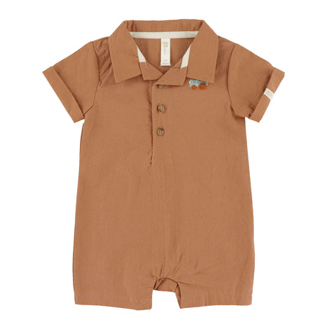 Barboteuse Ferme 6-24mois-Nano-Brun-6 m-BOS-S2659-03-CLÉMENT