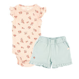 Ensemble Short Fraises 6-24mois-Nano-Rose-Nouveau-né-BOS-S2660-04-CLÉMENT