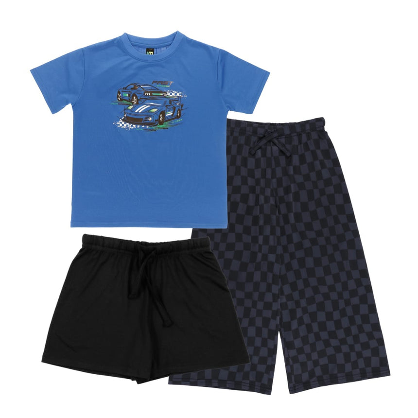 Pyjama Trois Pièces Voitures 2-12ans-Nano-Bleu Royal-2-BOS-S26P09-CLÉMENT