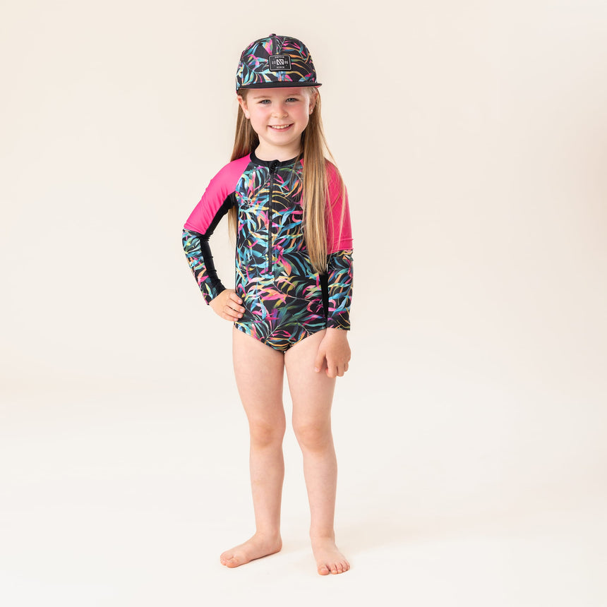 Maillot UV Manches Longues Feuillage 2-14ans-Nano-BOS-S26S02-02-CLÉMENT