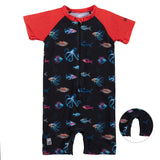 Maillot UV Poissons 6-24mois-Nano-Noir-3-6 m-BOS-S26S301-1-CLÉMENT